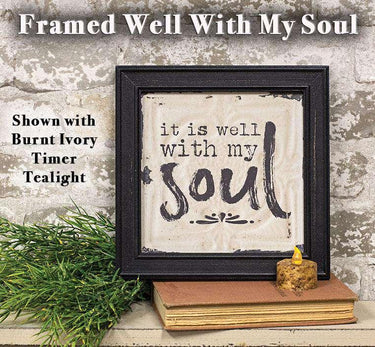Well With My Soul Wall Art - The Fox Decor